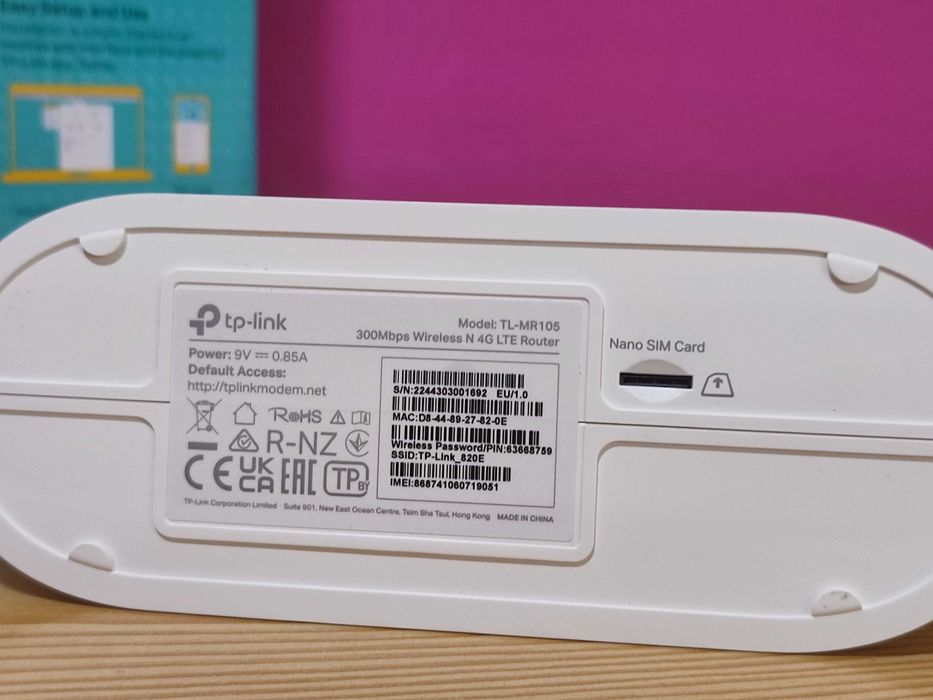 Tp-Link TL-MR105 4G Router 300mbps