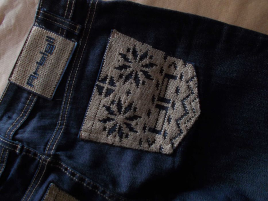 S ARTIGLI Premium Nowe Jeansy Damskie S pas 76 cm, Italy