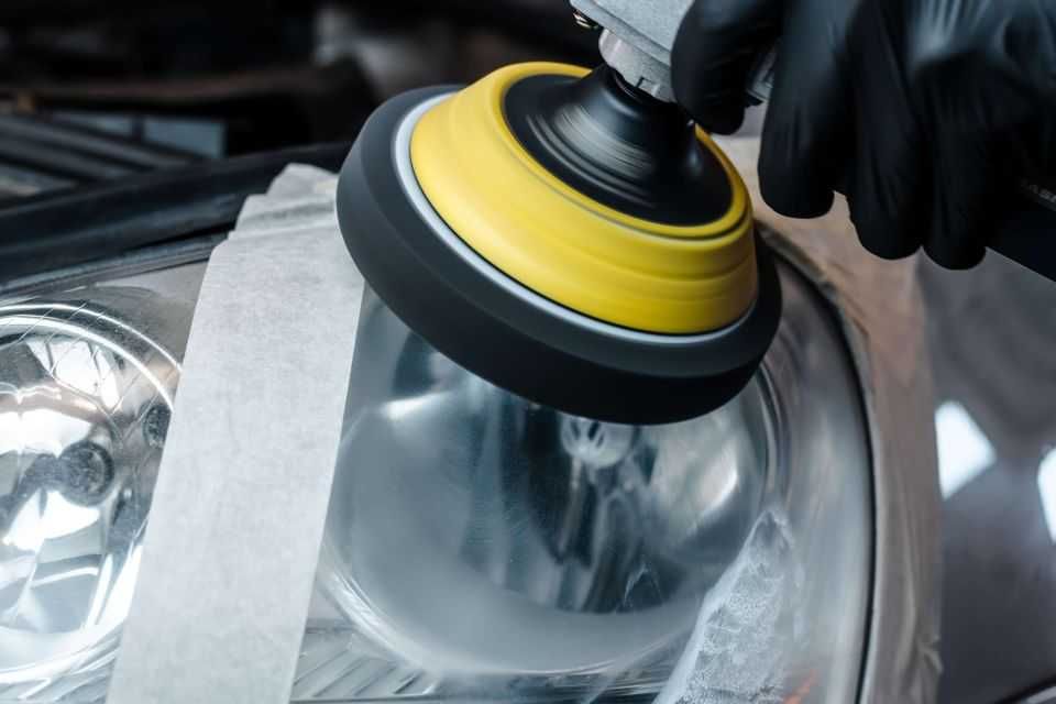 Набор для полировки и восстановления фар авто K2 Lamp Doctor / Protect