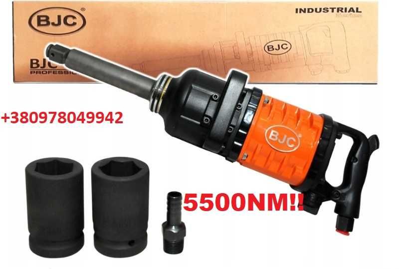Гайковерт пневматичний TIR BJC 998 5500NM + Головки