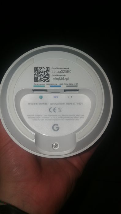 Роутер Wi-Fi Google