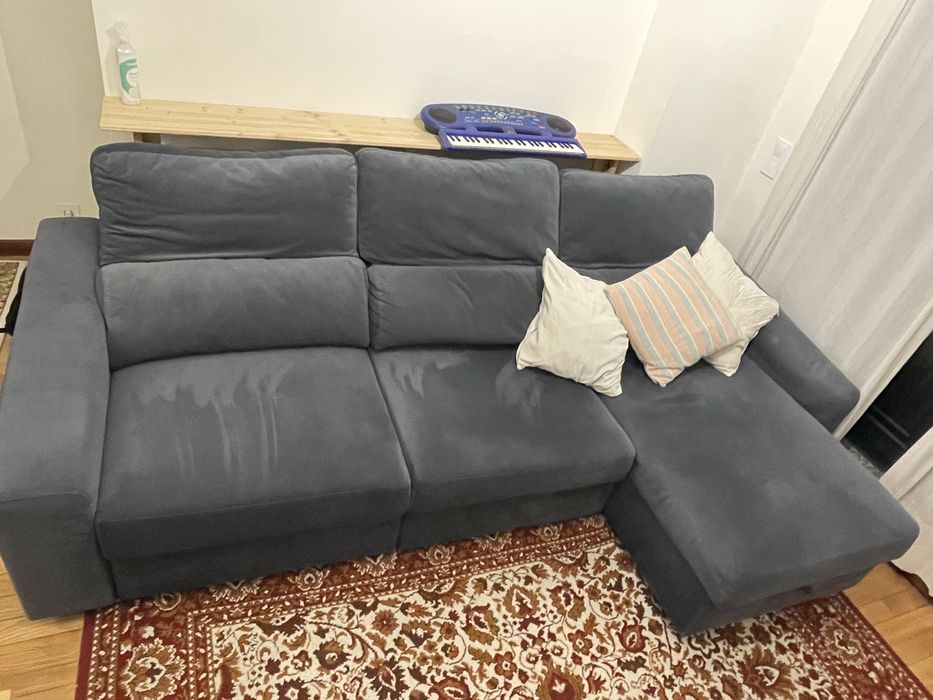 Sofá Cama ChaiseLongue Gato Preto