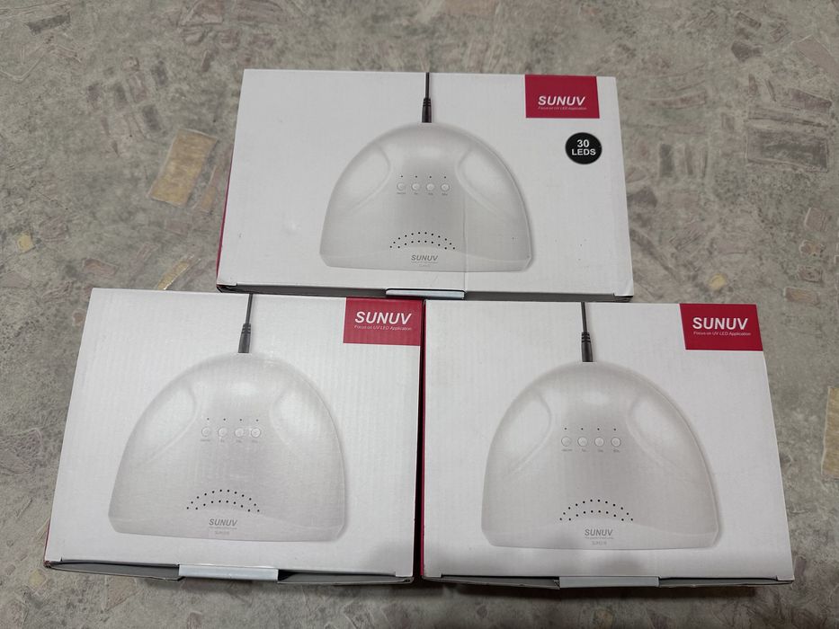 ОРИГІНАЛЬНІ Лампи SUNUV One 48W (3шт.)