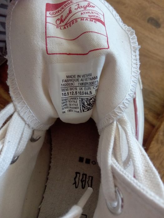 Trampki Converse Chuck 70 wysokie rozmiar 44,5