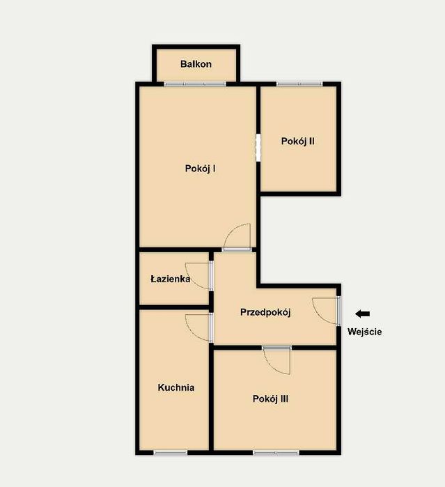 3 pok*55m2*Cystersów*balkon*Kryniczna