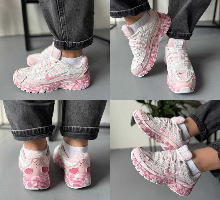 Женские кроссовки Nike P-6000 Custom Pink 36-40 Хит Осени 2025! Купить