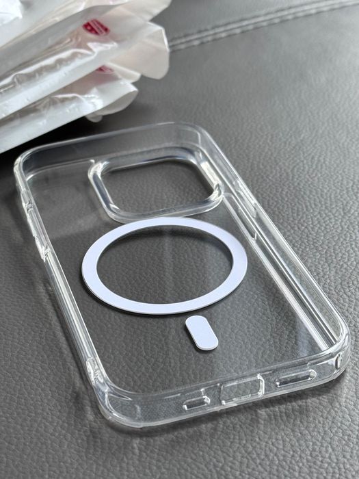Прозрачный чехол clear case iPhone 14 Pro