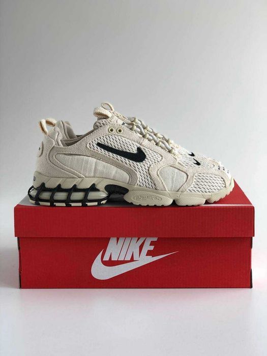 Кроссовки Nike Stussy x Nike Air Zoom Spiridon Cage 2 Fossil. 40-45