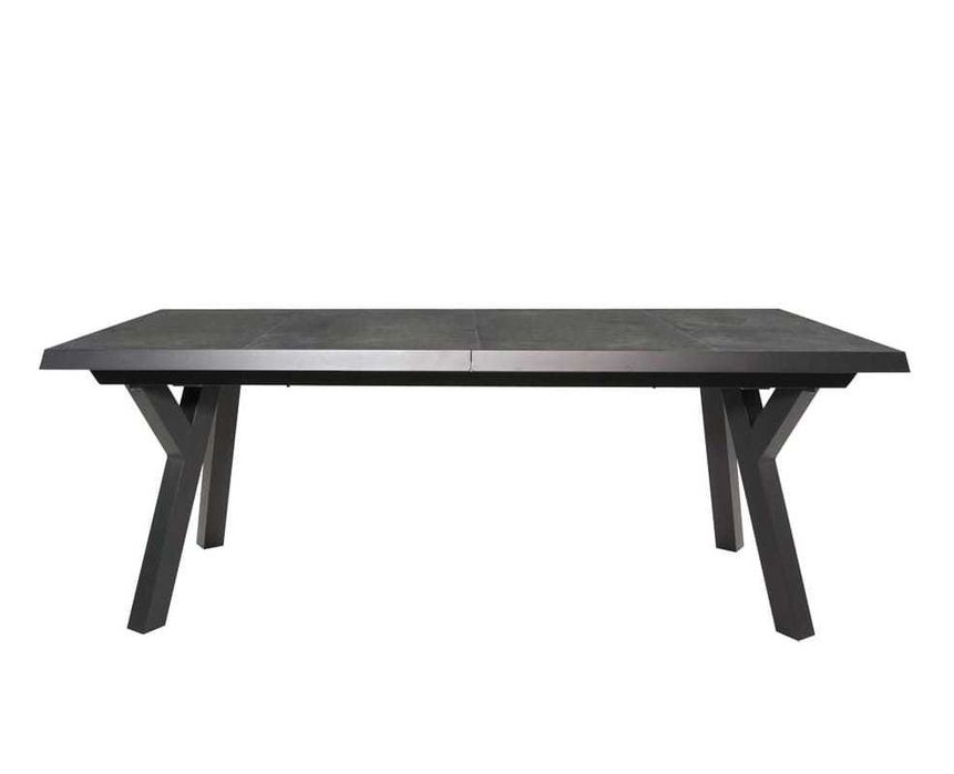 Stół ogrodowy aluminium/ceramika MURCIA rozkładany 204/264x102cm
