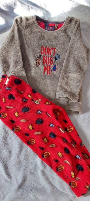 Lote 3 pijamas-  1  polar e 2 cardados - 4 anos