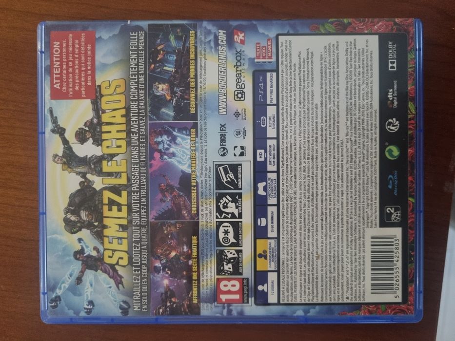 Jogo ps4 Borderlands 3