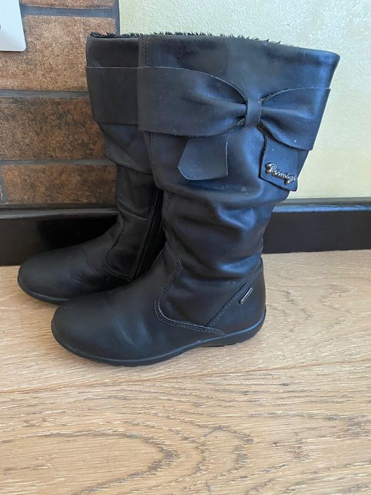 чобітки дитячі еврозима primigi шкіра goretex 27 чоботи сапожки 17 см