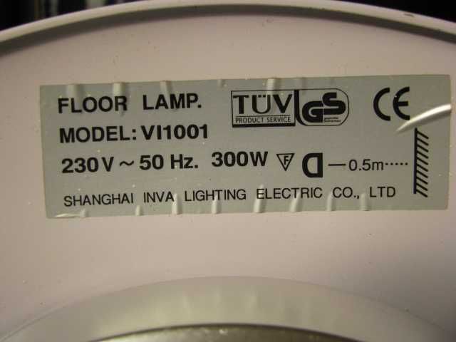 Jak nowa studyjna LAMPA stojąca z regulatorem światła