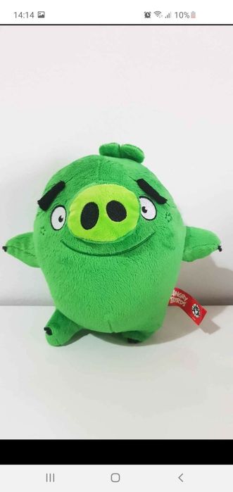NOVOS - Peluches Angry Birds - com etiqueta