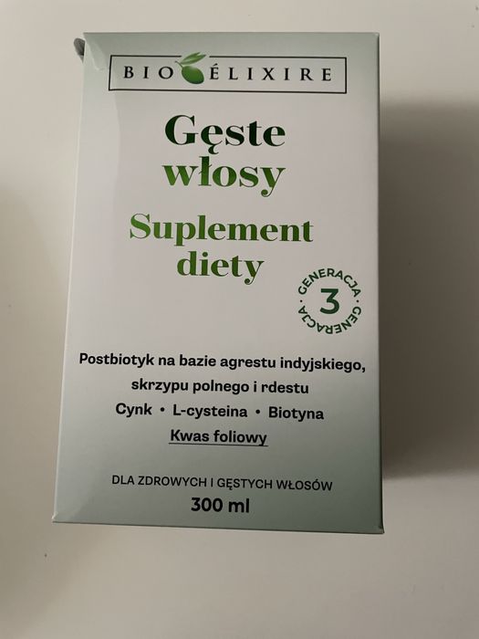 Bioelixire GęsteWłosy Suplement Diety