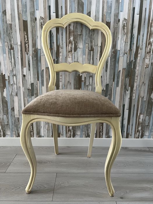 Cadeira vintage estofada