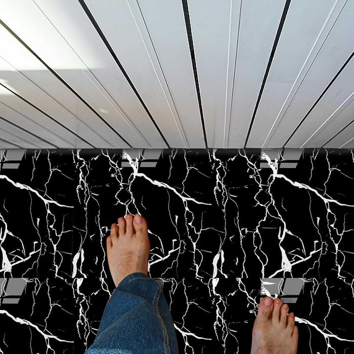 Płytki winylowe kafelki PCV samoprzylepne mozaika marmur 30x30 -18 szt