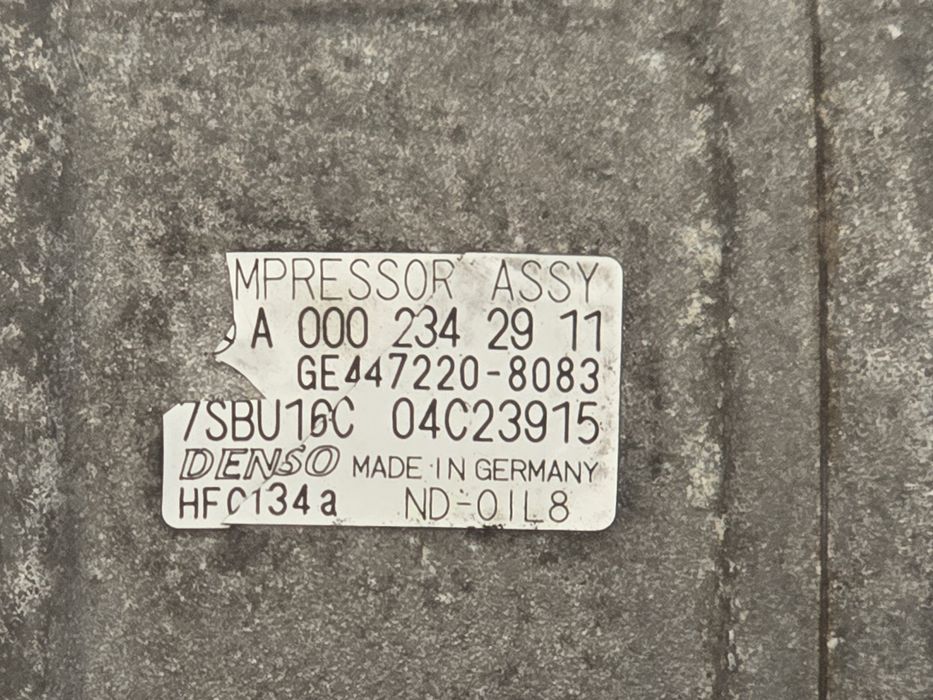 Compressor Ar Condicionado AC Original Mercedes CLK W208 C208 1997- EPC