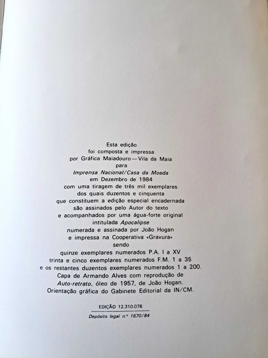 M. Martins da Silva - Obra Gravada de João Hogan EDIÇÃO ESPECIAL s/num