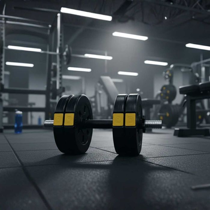 Гантелі розбірні Besport PowerPro 2х11 кг (22кг) для дому, фітнесу