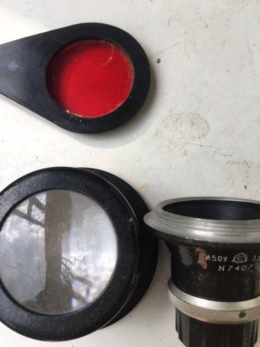 Оптика -линзы от фотоувиличителя Свет- 4