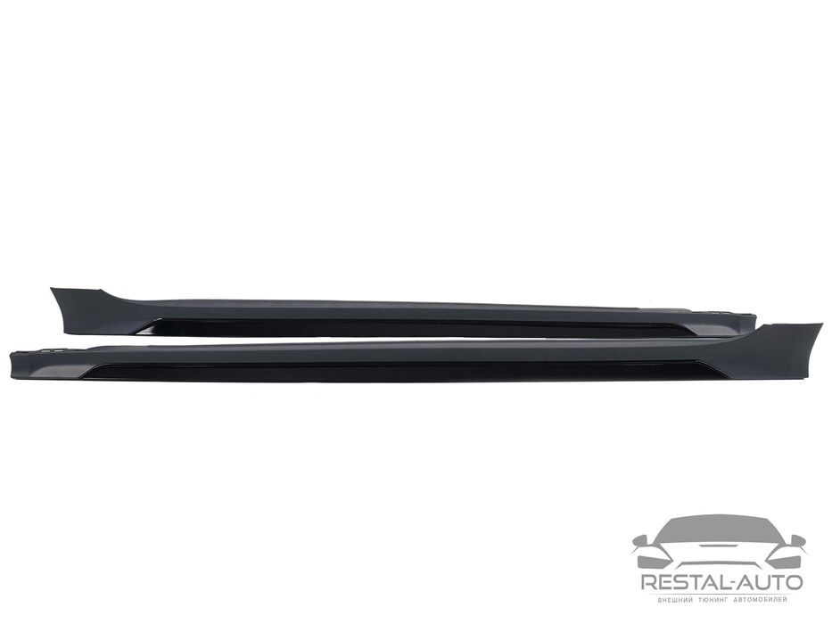 Накладки на пороги в стилі RS5 на Audi A5 B9 2020-2023 года