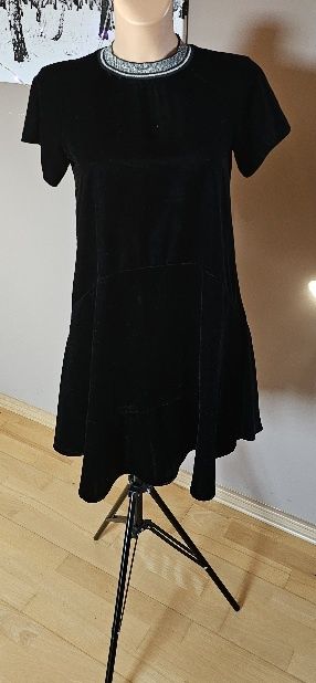 Zamszowa sukienka Imperial