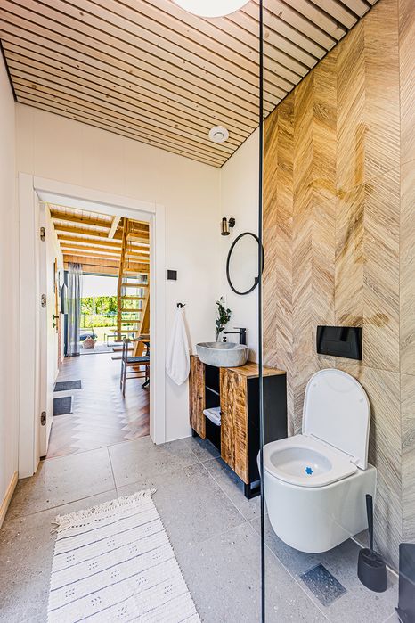 domek nad jeziorem, mazury, jacuzzi, Siemiany, Jeziorak