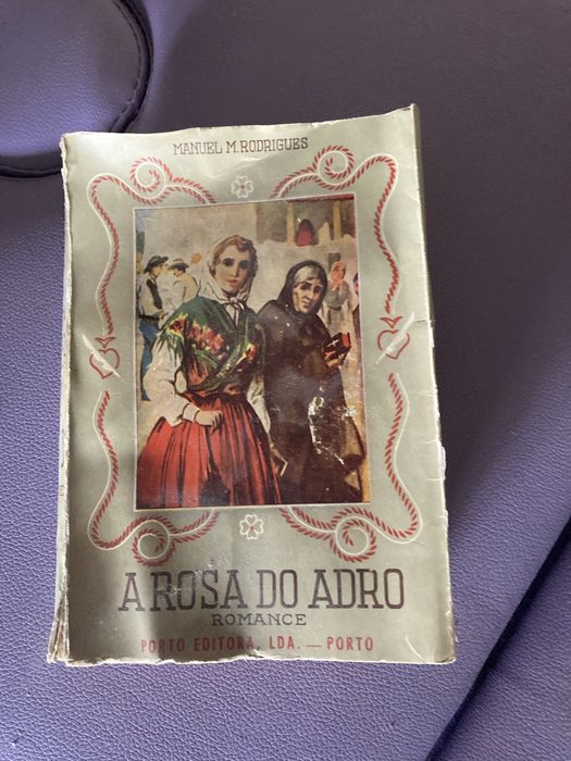 Rosa do Adro livro vintage