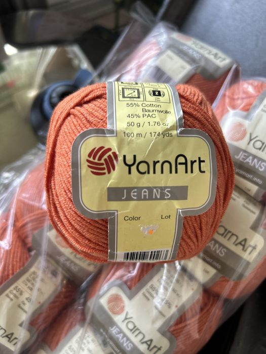 Пряжа Ярнарт Джинс, YarnArt Jeans