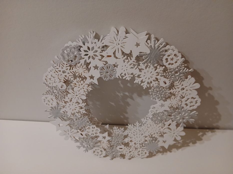 Decoração de madeira com LEDs