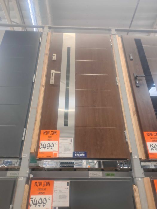 Drzwi zewnętrzne Radom Orzech 90 prawe 1999zł