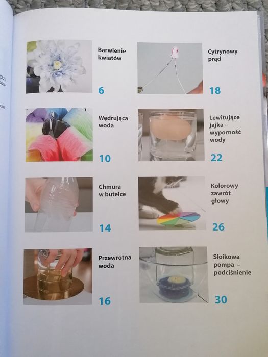 Eksperymenty dla dzieci książka