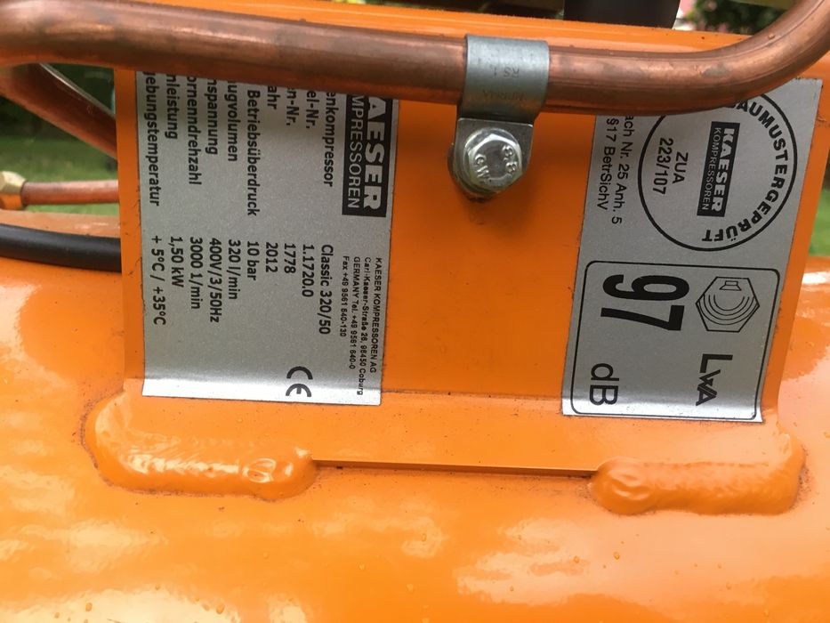 Kompresor Kaeser Classic 320/50 D