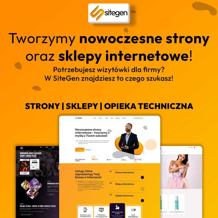 Nowoczesne strony internetowe | Sklepy WWW | Opieka WordPress