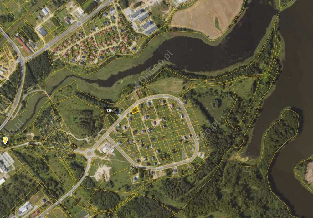 Działka budowlana os. Żołnierzy Wyklętych w Iławie 930 m² - Widok 3