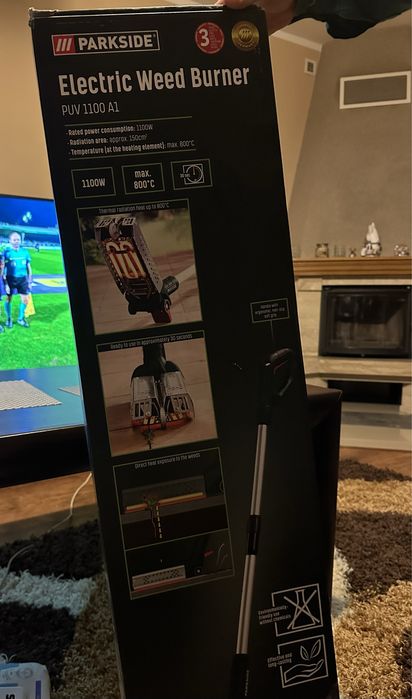 Wypalarka Parkside PUV 1100 A1 do chwastów Krzysztoforzyce • OLX.pl