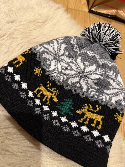 Zimowa ciepła czapka