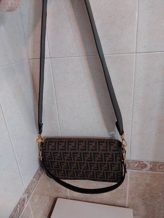 bolsa marrom bolsa de ombro