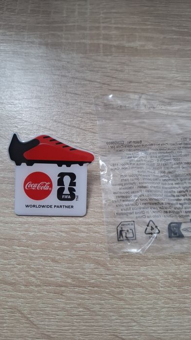 Przypinka Coca-Cola