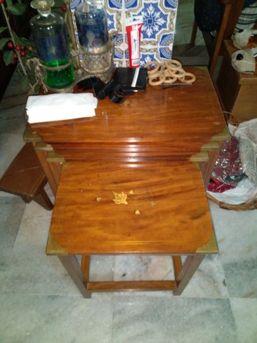 Mesinhas de apoio sala 4 unidades