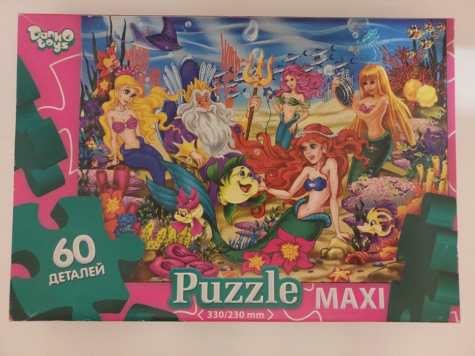 Пазли Danko toys для дітей на 60 елементів