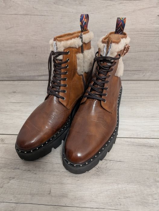 Botki skórzane Melvin & Hamilton Susan 66 rozmiar 43