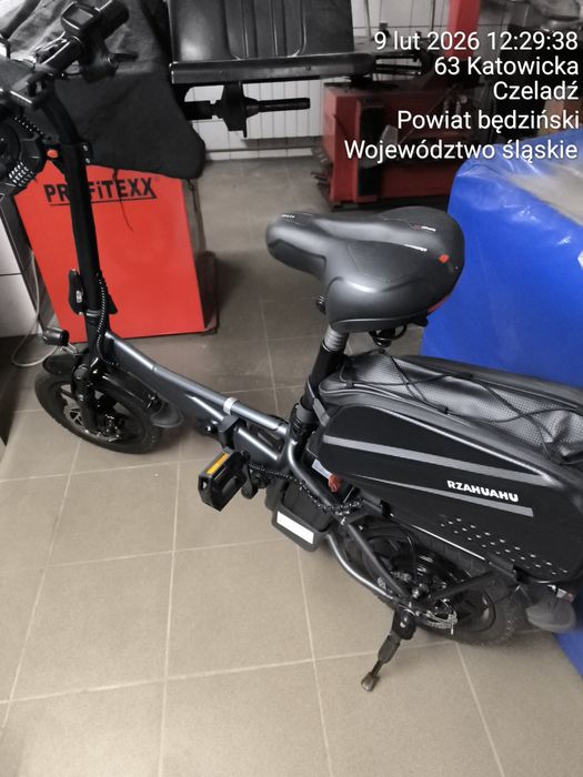 Rower elektryczny ,składany bateria 750