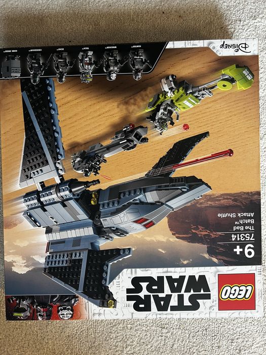 LEGO 75314 Star Wars Bad Batch Attack Shuttle NOWE