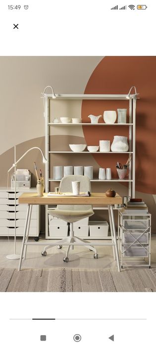 Bloco de gavetas LENNART Ikea