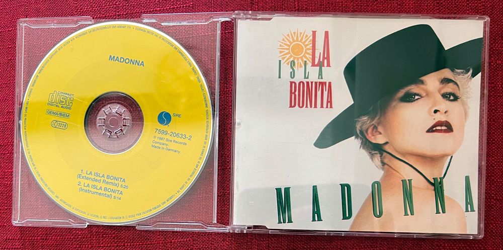 Madonna Cd Single Yellow Series