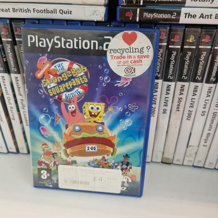 The spongebob movie ps2 PlayStation 2