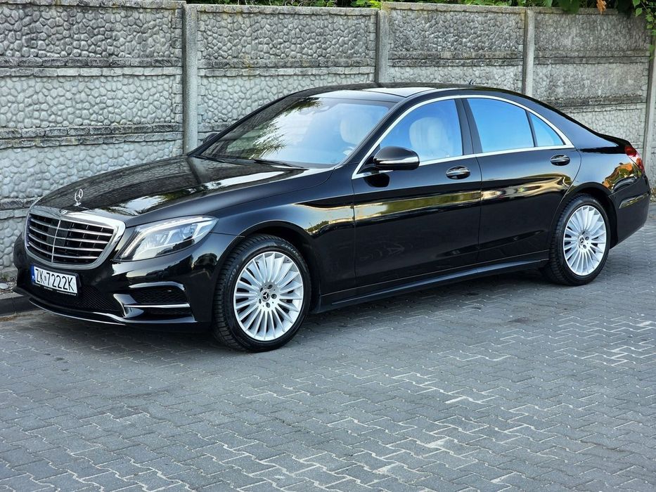 Mercedes-Benz Klasa S 455KM 4Matic PAKIET AMG. Europa. Niski Przebieg. Zarejestrowany OKAZJA