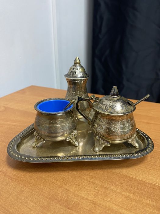 Набор посеребренный для специй E.P.N.S Англия